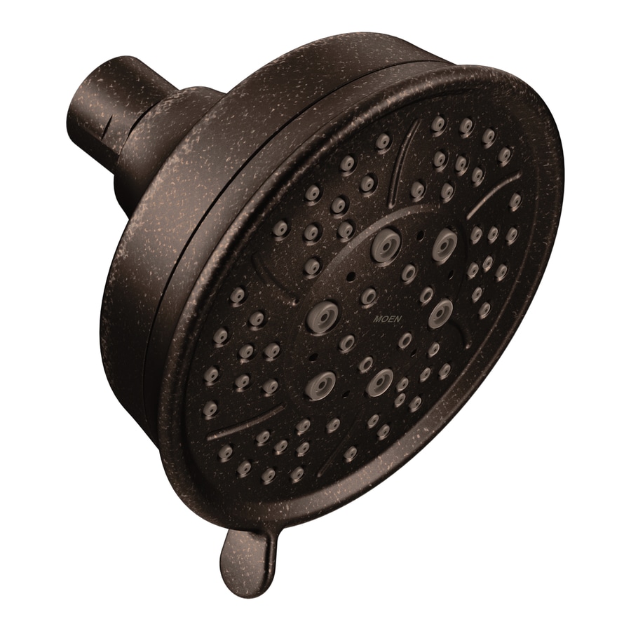 Moen Oil Rubbed Bronze 4-Spray Shower Head at Lowes.com