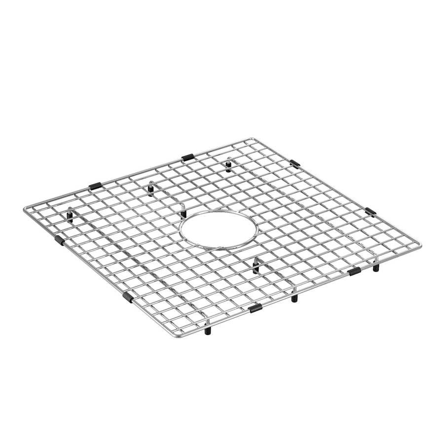 Moen 17.95-in x 17.95-in Stainless Steel Sink Grid in the Kitchen Sink