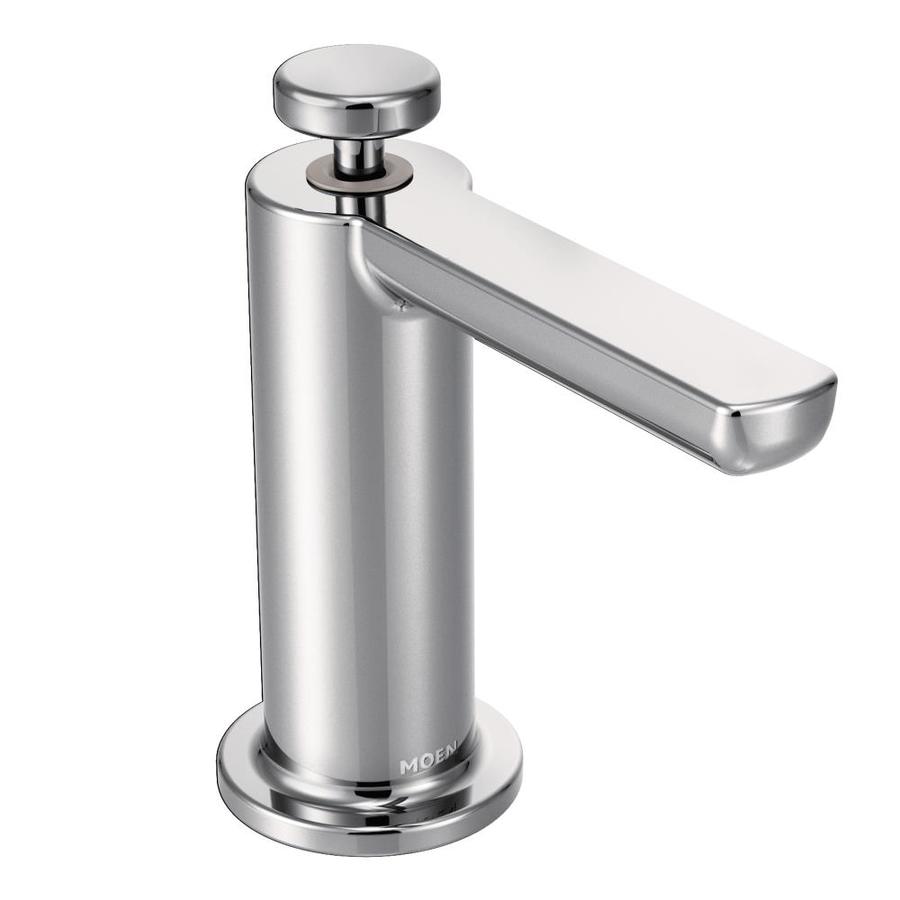 Moen Premium Chrome Soap and Lotion Dispenser in the Soap & Lotion