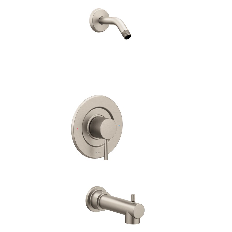 Moen Align Brushed Nickel 1-handle Shower Faucet at Lowes.com