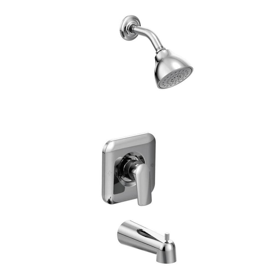 Moen Rizon Chrome 1Handle Bathtub and Shower Faucet at