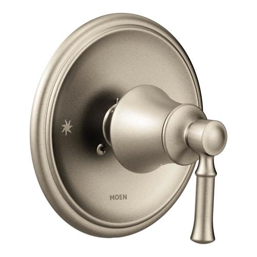 Moen Dartmoor Brushed Nickel 1-Handle Shower Faucet in the Shower ...