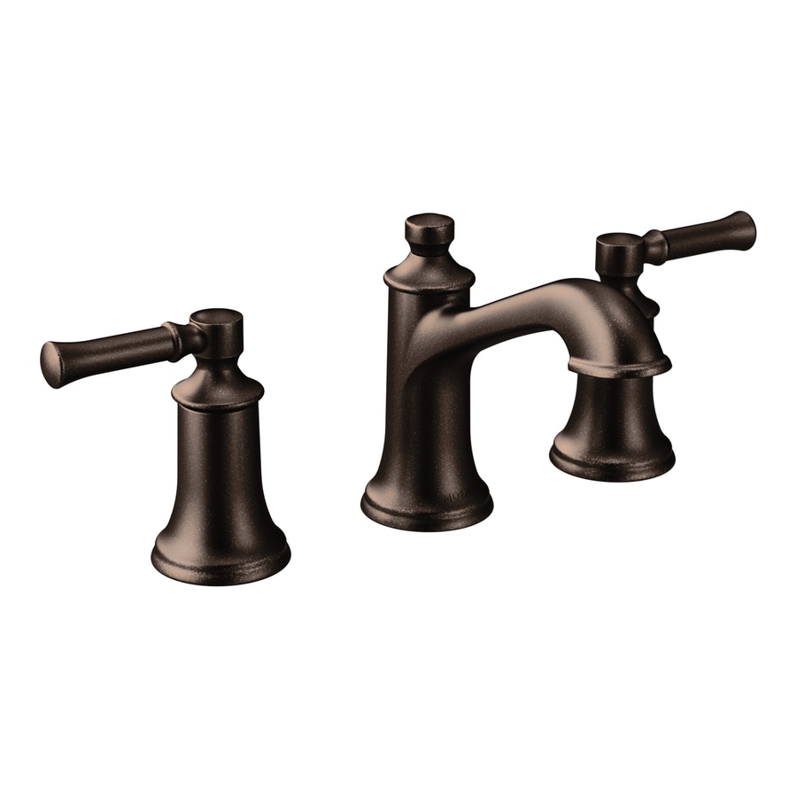 Moen Dartmoor Oil Rubbed Bronze 2-Handle Widespread ...