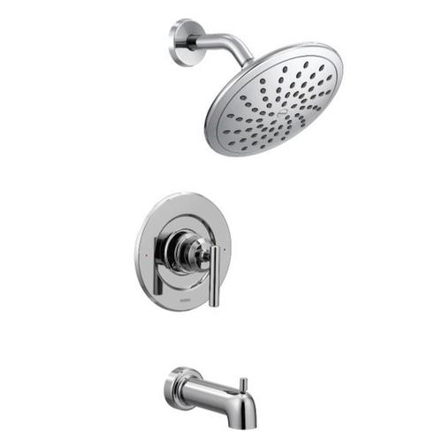 Moen Gibson Chrome 1handle Bathtub and Shower Faucet in the Shower