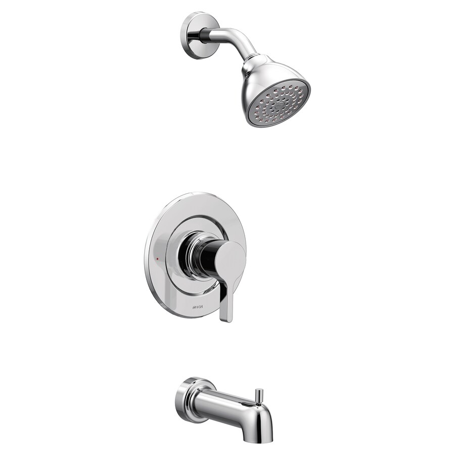 Moen Vichy Chrome 1-handle Bathtub and Shower Faucet at Lowes.com