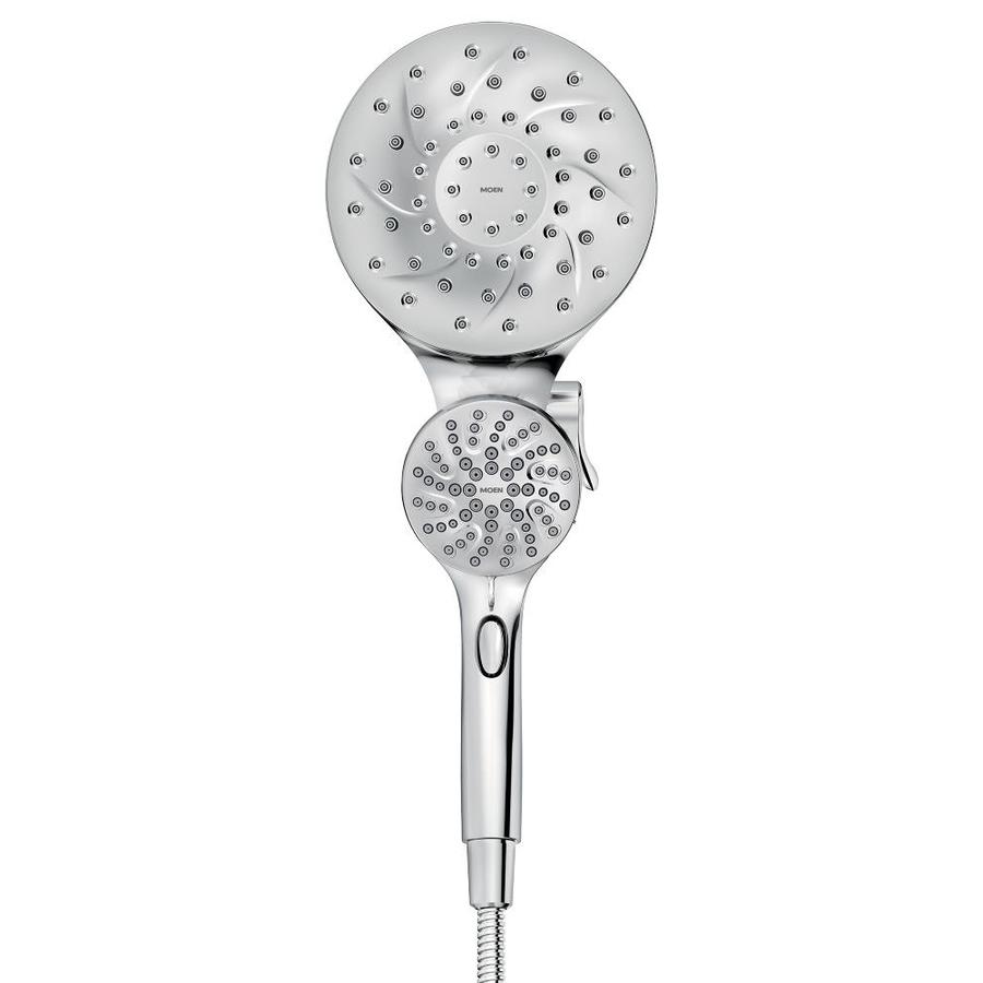 Moen Engage Chrome 6-Spray Dual Shower Head 2.5-GPM (9.5-LPM) in the ...