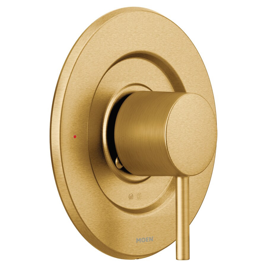 Moen Align Brushed Gold 1 Handle Bathtub And Shower Faucet At Com Moen Align Brushed Gold 1 Handle Bathtub And Shower Faucet