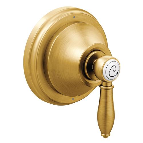 Moen Weymouth Brushed Gold 1-handle Bathtub and Shower Faucet at Lowes.com