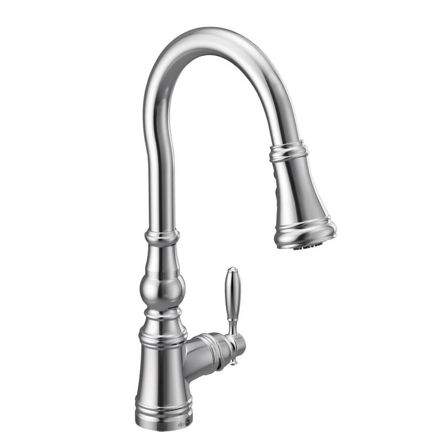 where is the cartridge on a moen kitchen faucet        <h3 class=