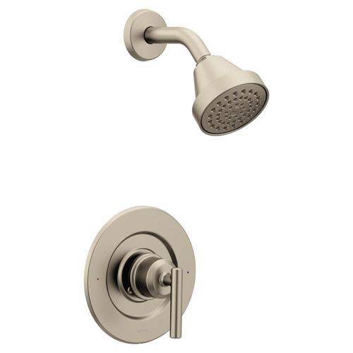 Moen Gibson Brushed Nickel 1Handle Shower Faucet in the Shower Faucets department at