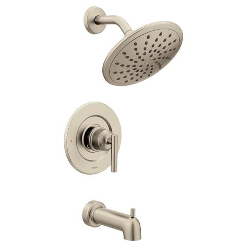 Moen Gibson Brushed Nickel 1Handle Bathtub and Shower Faucet in the