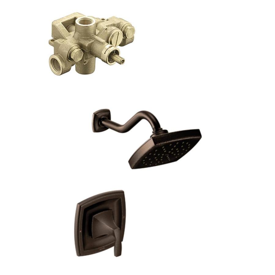 Moen Voss Oil Rubbed Bronze 1handle Shower Faucet with Valve at