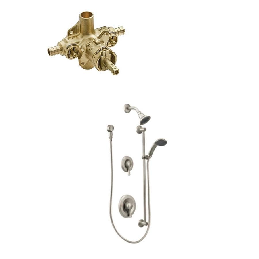 Moen 2 Handle Shower Faucets At Lowes Com   026508296882 