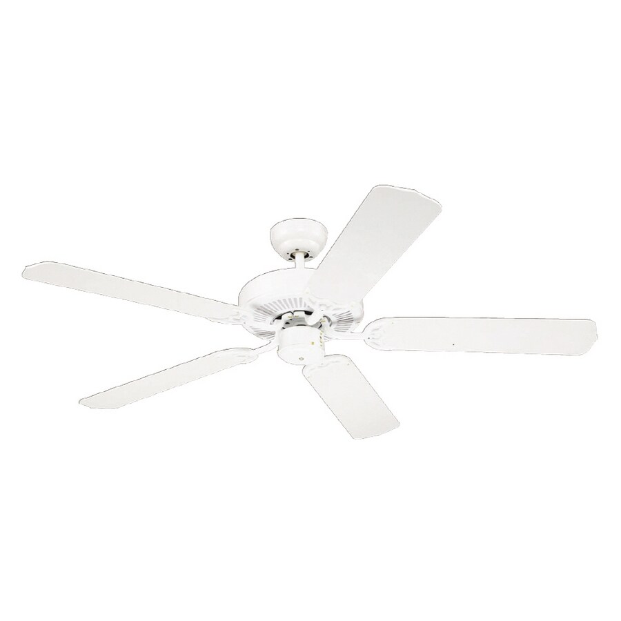 Monte Carlo Fan Company 52 Homeowner S Select White Ceiling Fan