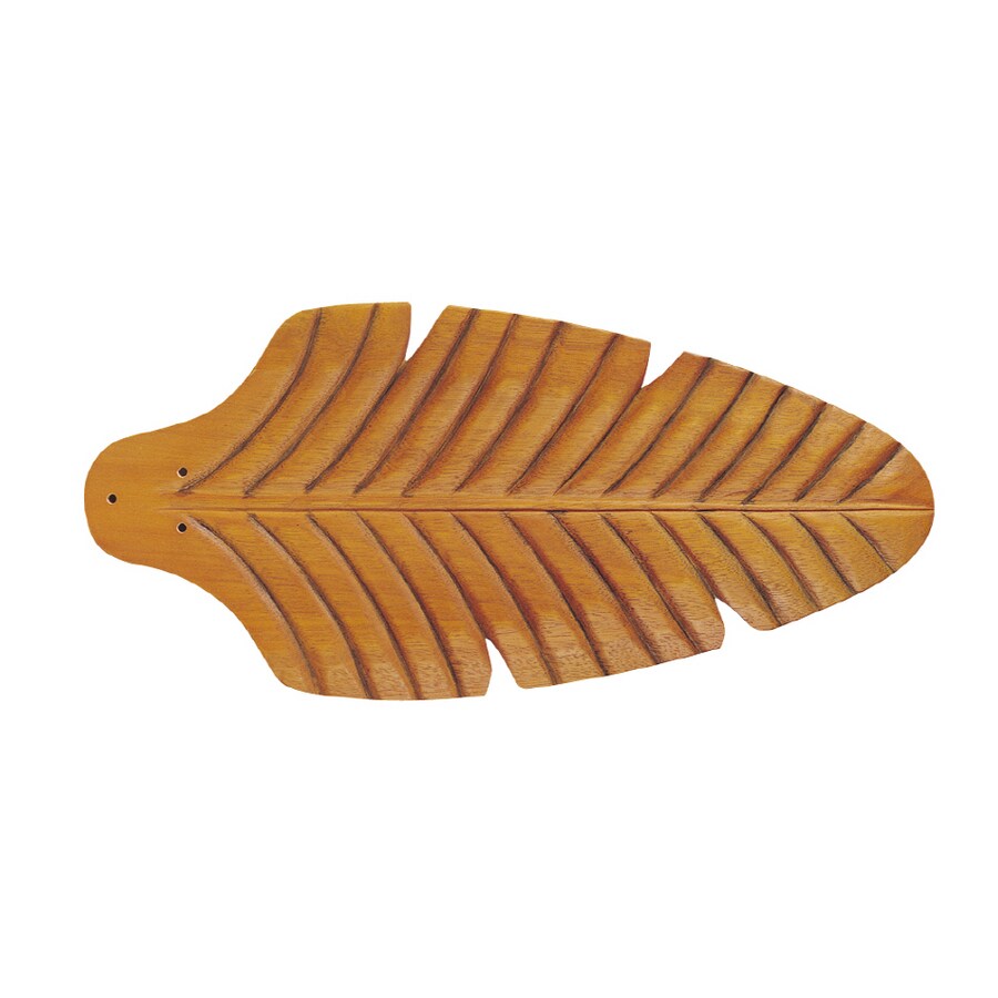 Monte Carlo Fan Company 5 Blade Carved Cypress Wood Ceiling Fan