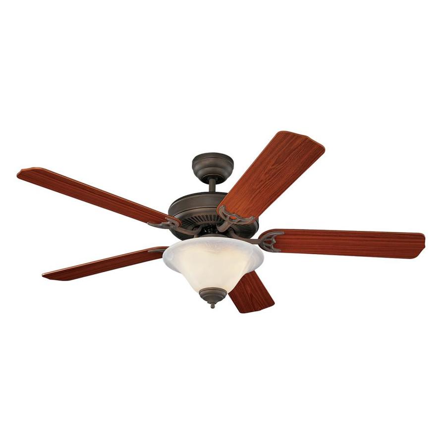 Monte Carlo Homeowners Deluxe 52 In Bronze Indoor Ceiling Fan With