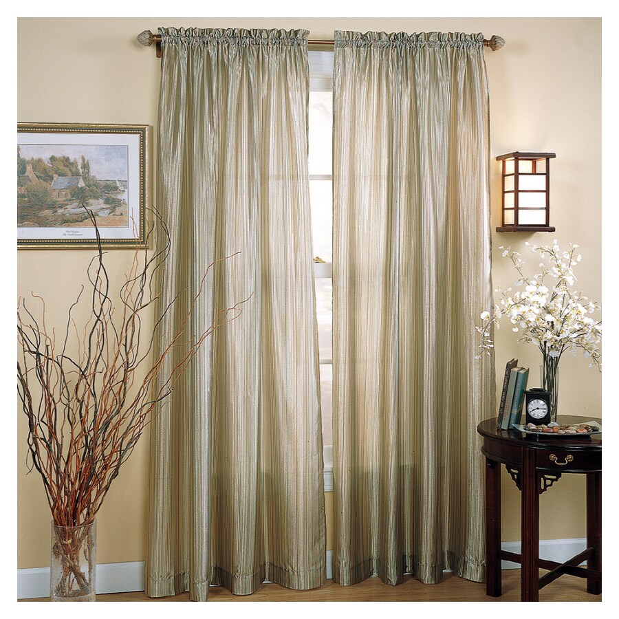 Designables 137358 50" x 84" Andre Stripe Rod Pocket Panel