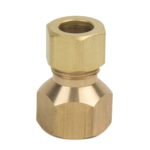 BrassCraft 3/8-in x 3/8-in Threaded Adapter Fitting at Lowes.com