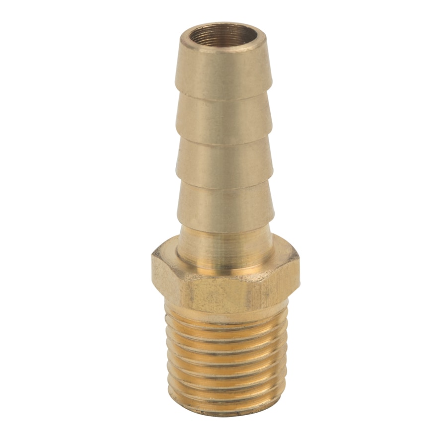 3 8 in barb x 1 4 in mip brass adapter fitting