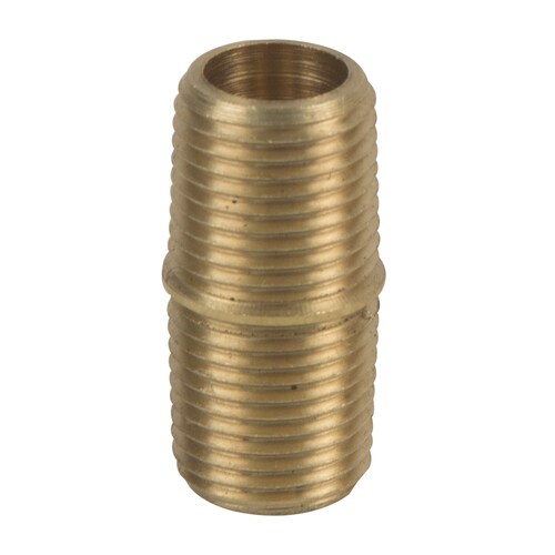 BrassCraft 1/8in x 1/8in Threaded Coupling Fitting in the Brass