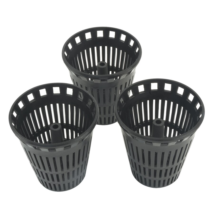 BrassCraft 3-Pack Black Plastic Drain Covers