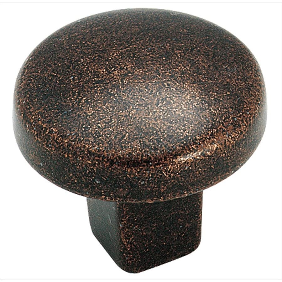 Amerock Forgings Rustic Bronze Round Cabinet Knob at Lowes.com
