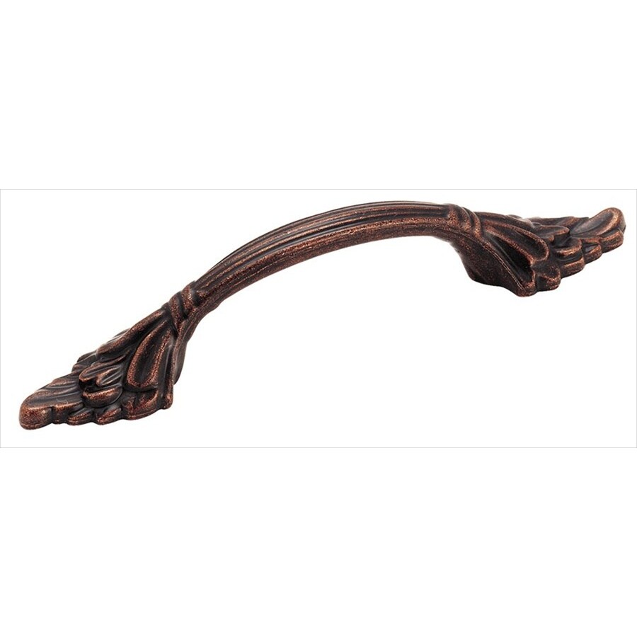 Shop Amerock 3in CentertoCenter Rustic Bronze Natural Elegance Bar Cabinet Pull at Lowes.com