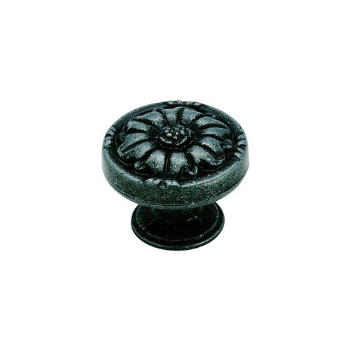 Amerock Natural Elegance Wrought Iron Round Knob in the