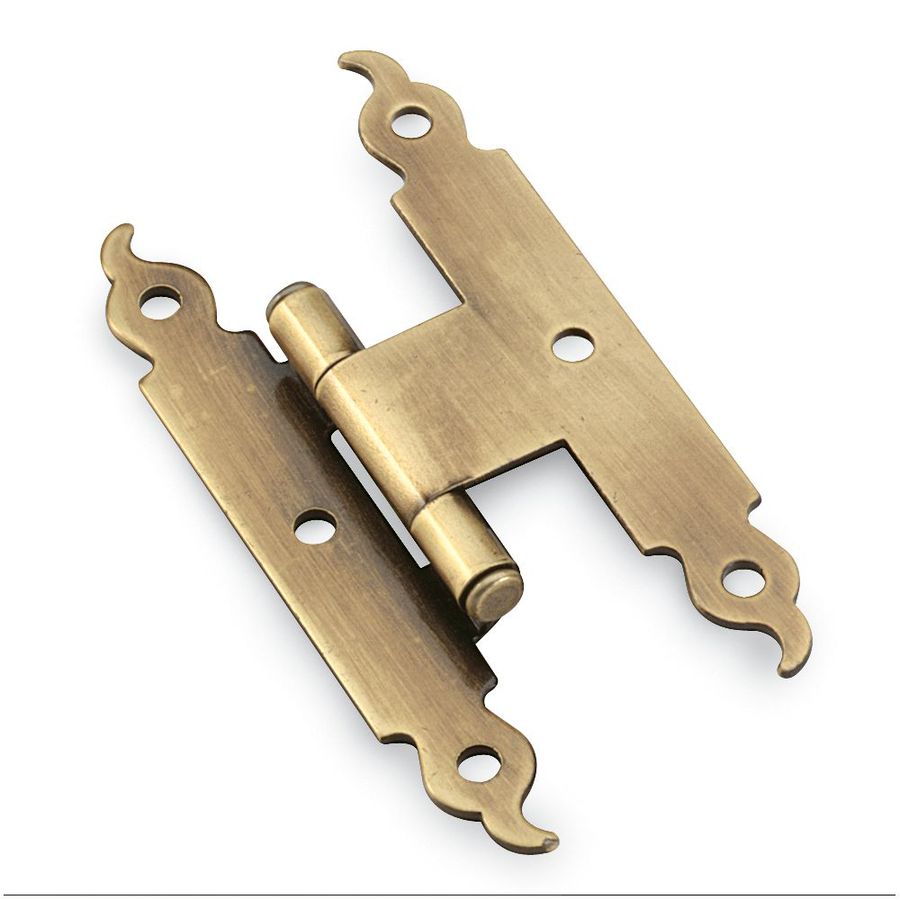 Shop Amerock 3in x 13/8in Antique English Hinge at