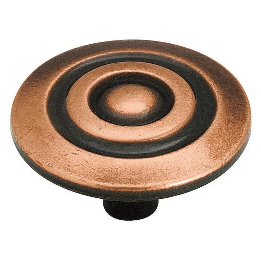 Amerock Allison Value Antique Copper Round Knob at