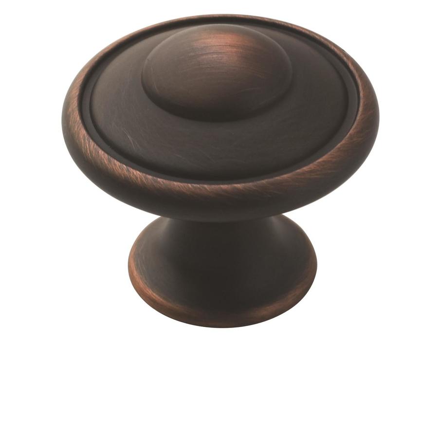 Amerock Allison Value 10-Pack Oil-Rubbed Bronze Round Cabinet Knob at ...