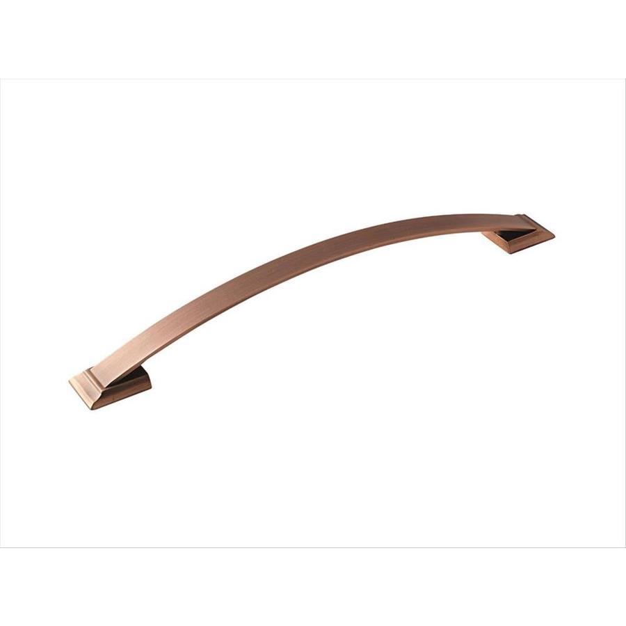 Amerock Candler 12in Center to Center Brushed Copper Arch Handle Pull for Appliances at