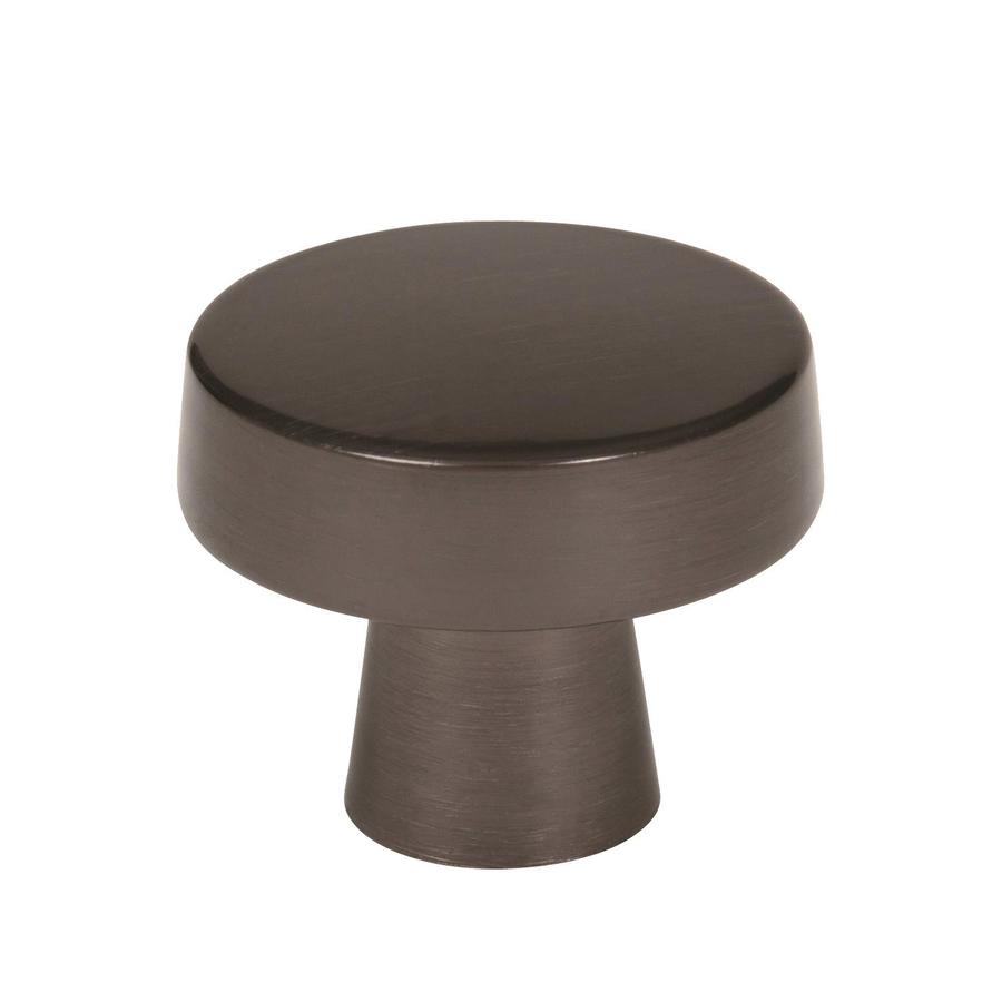 Amerock Blackrock 1.625in Gunmetal Round Transitional Knob in