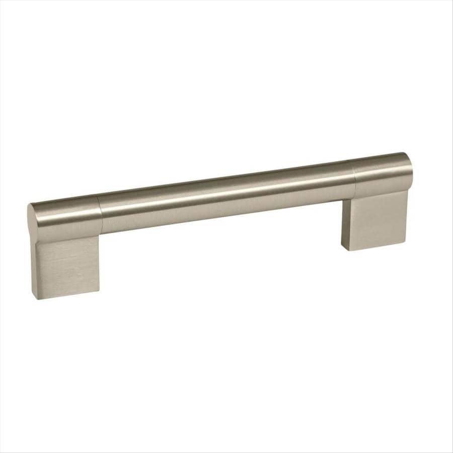 Amerock BP36566G10 Kontur 5-1/16-in Center to Center Satin Nickel Rectangular Handle Cabinet Pull