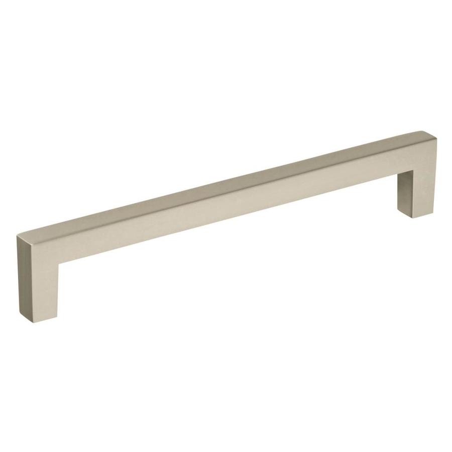 Amerock BP36572G10 Monument 6-5/16-in Center to Center Satin Nickel Rectangular Handle Cabinet Pull