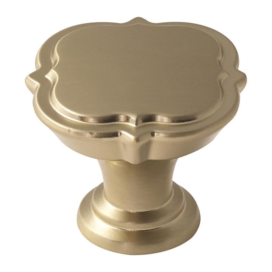 Amerock Grace Revitalize Golden Champagne Geometric Knob at