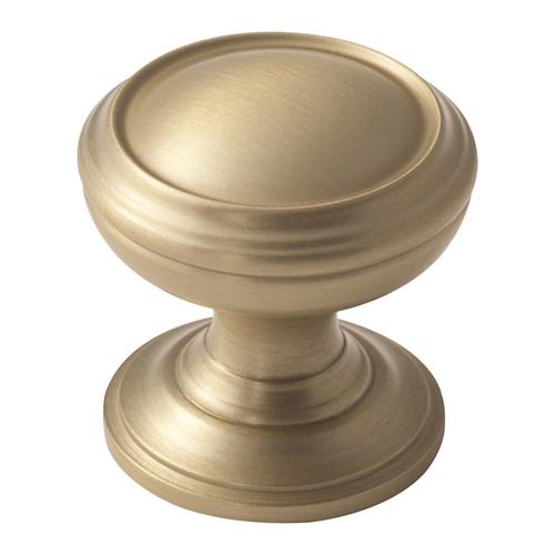 Amerock Revitalize 1.25in Golden Champagne Round Transitional