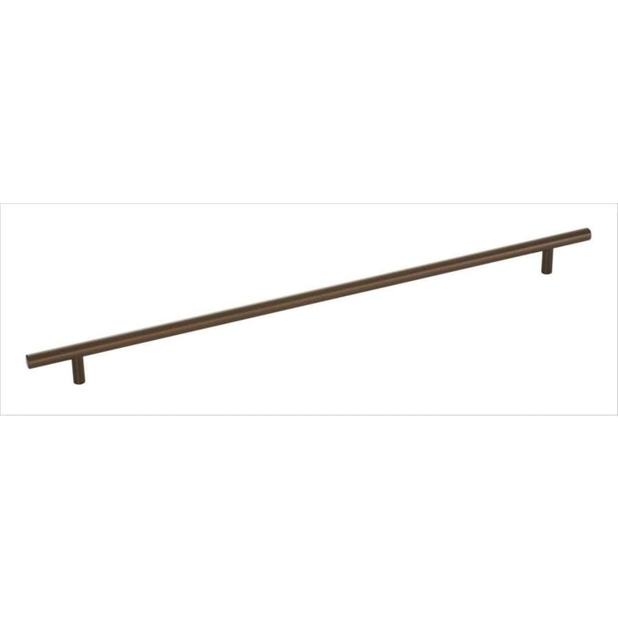 Amerock BP19015CBZ Bar Pulls 16-3/8-in Center to Center Caramel Bronze Rectangular Bar Cabinet Pull