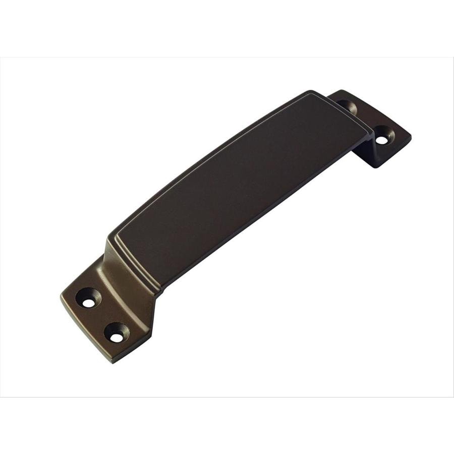 Amerock BP55318CBZ Highland Ridge 3-1/2-in Center to Center Caramel Bronze Rectangular Cup Cabinet Pull