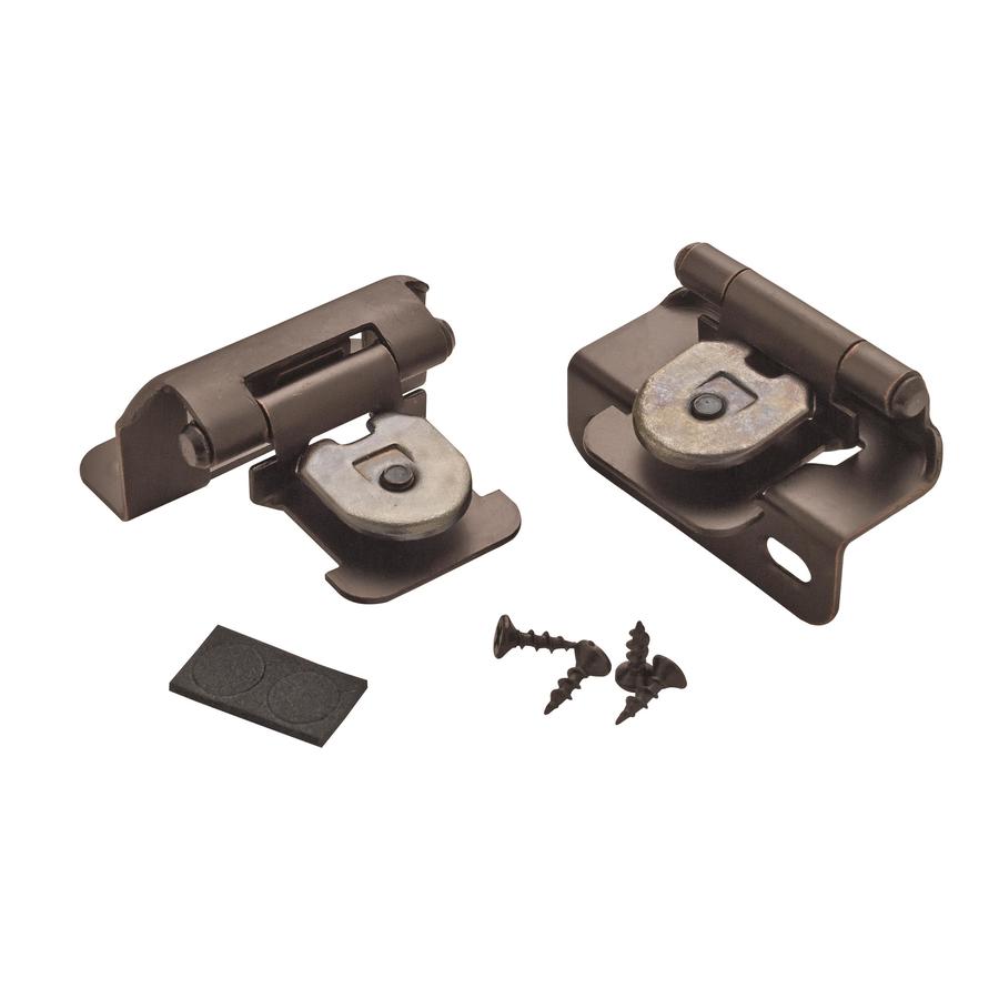 Amerock 2Pack 1/2in OilRubbed Bronze SelfClosing LiftOff Hinge at