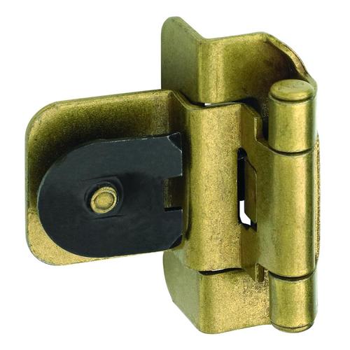 Amerock 2Pack 3/8in Burnished Brass SelfClosing LiftOff