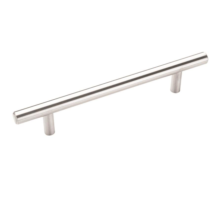 Amerock Bar Pulls 10-Pack 5-1/16-in Center to Center Sterling Nickel ...