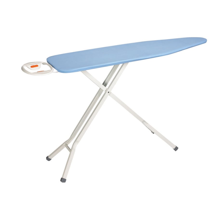 Reliable Gray Freestanding Folding Ironing Board (59-in x 19-in x 38-in) in  the Ironing Boards, Covers & Accessories department at