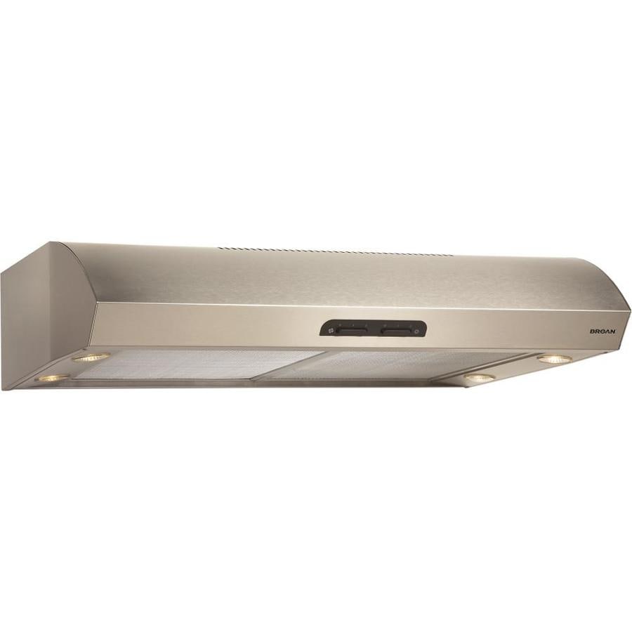 Broan Convertible Stainless Steel Undercabinet Range Hood In The   026715176960 