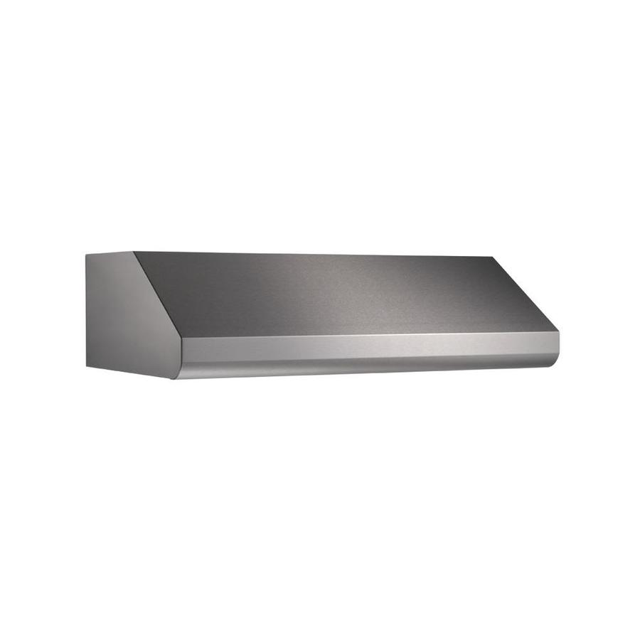 Broan 30-in Convertible Stainless Steel Wall-Mounted Range Hood (Common