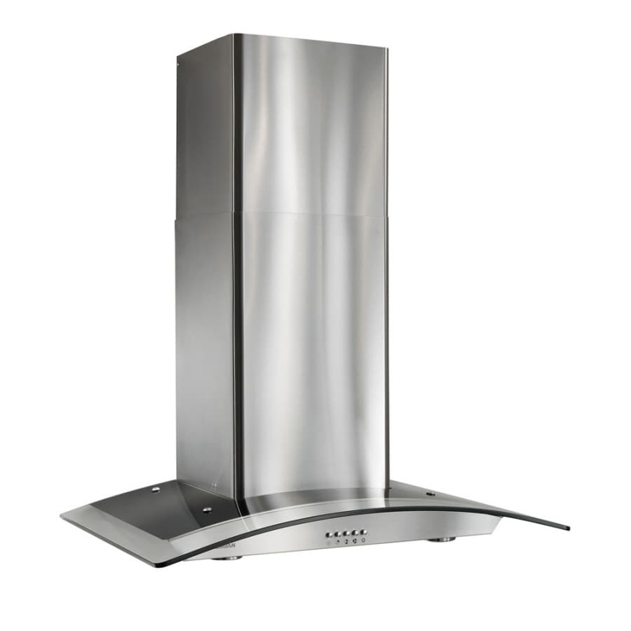 Shop Broan Convertible Wall Mounted Range Hood Stainless Steel