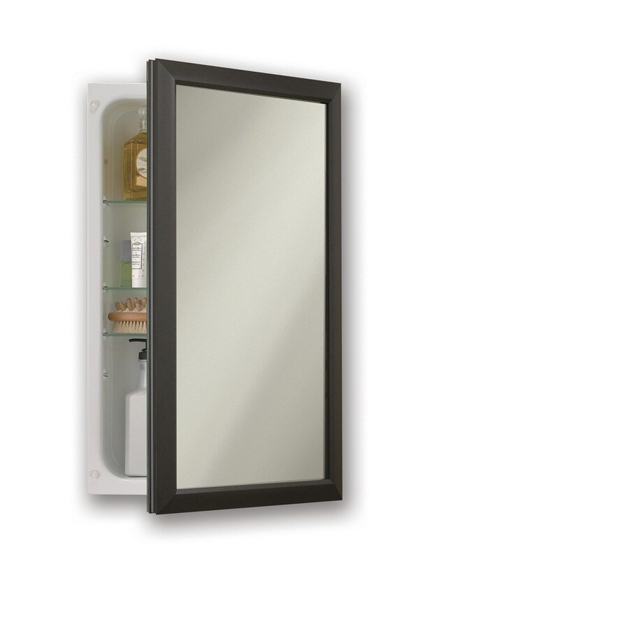 Bronze recessed deals medicine cabinet