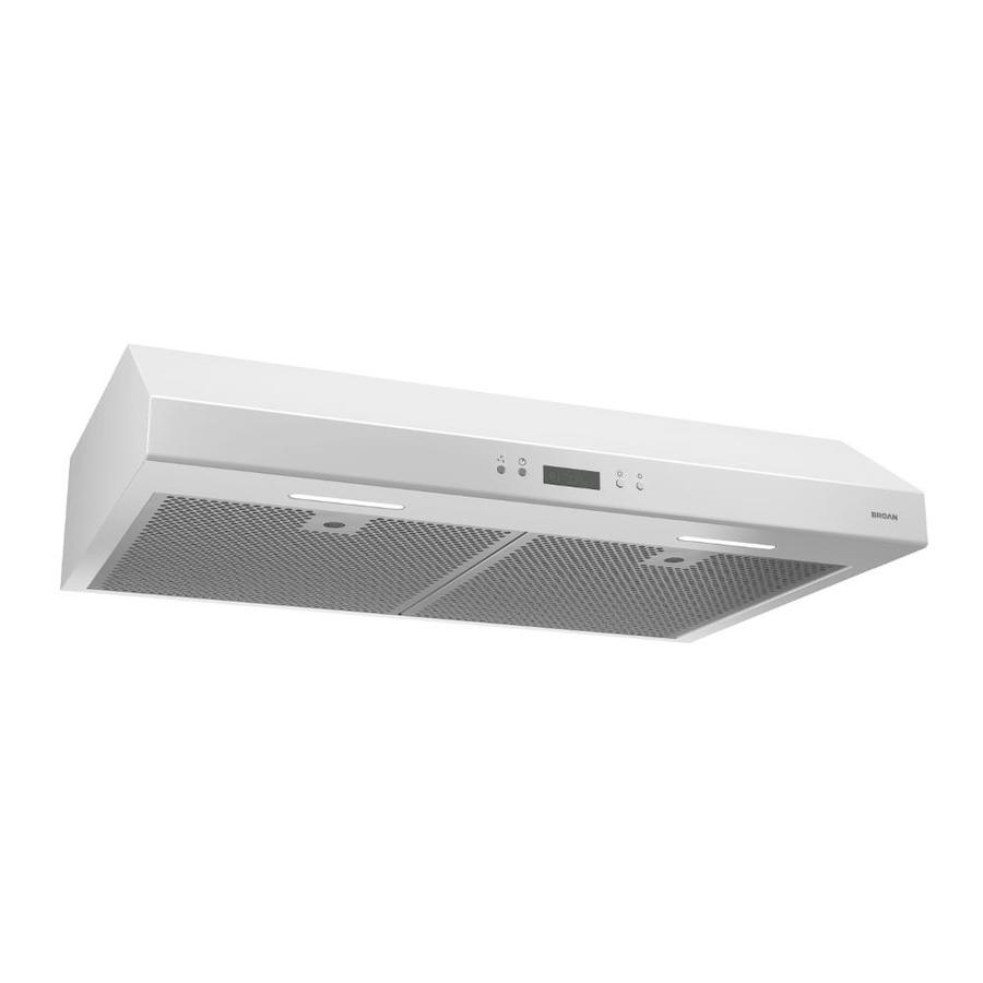 Broan 36in Convertible White Range Hood 36 Inch