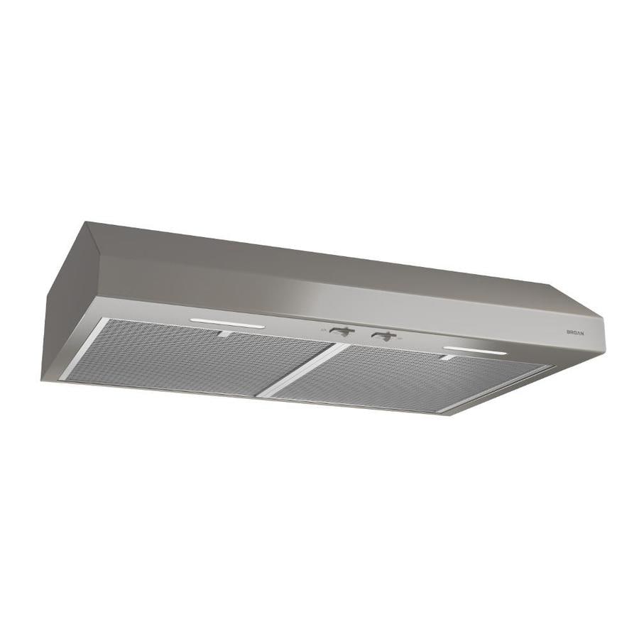 Broan Undercabinet Range Hood Slate Common 30 In Actual Broan Undercabinet Range Hood Slate Common 30 In Actual