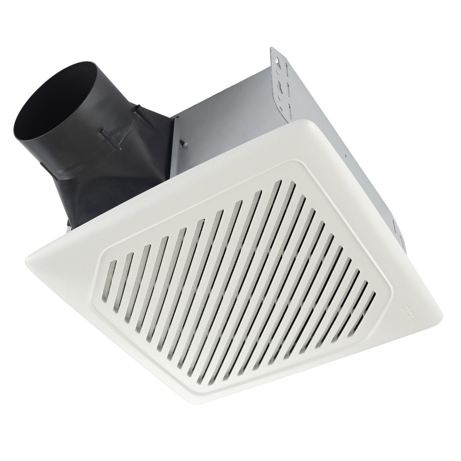 Shop Broan 1 Sone 110 CFM White Bathroom Fan ENERGY STAR At Lowescom